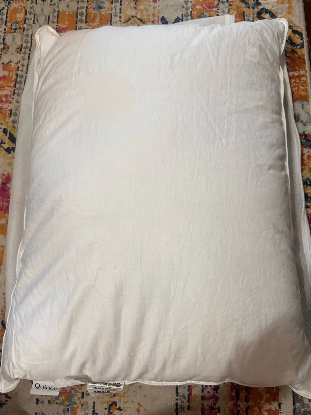 NWOT Quince Premium DUCK Down Pillow SOFT Standard Retail $110